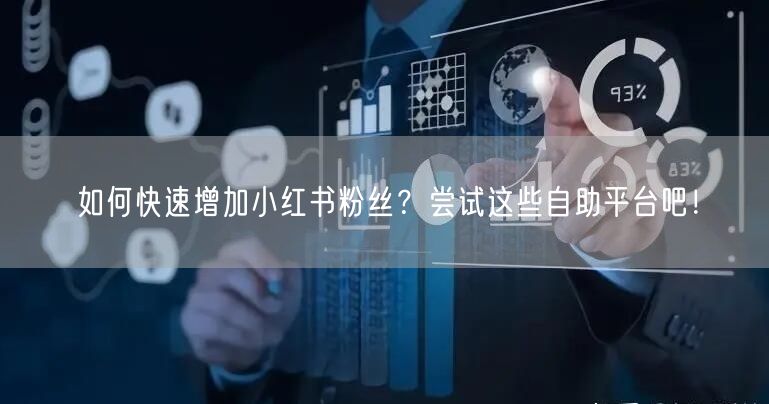 如何快速增加小红书粉丝?尝试这些自助平台吧!