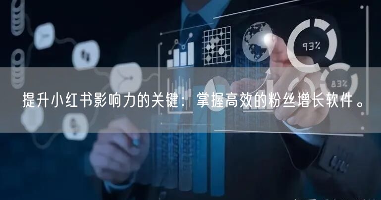 提升小红书影响力的关键：掌握高效的粉丝增长软件。